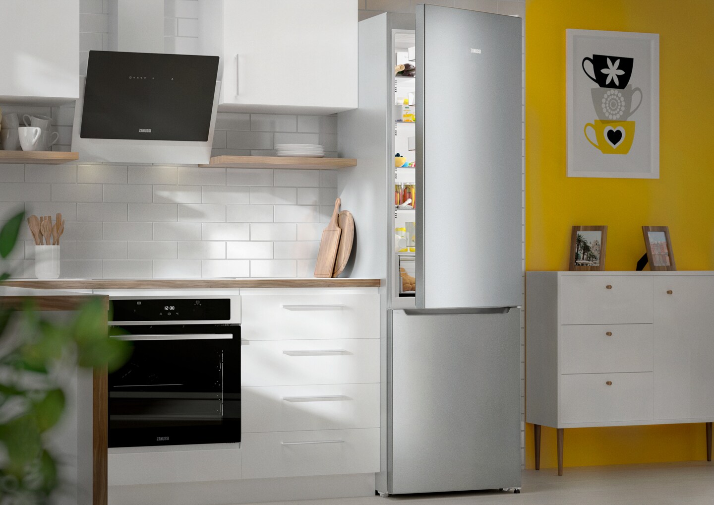 Appareils dans une cuisine